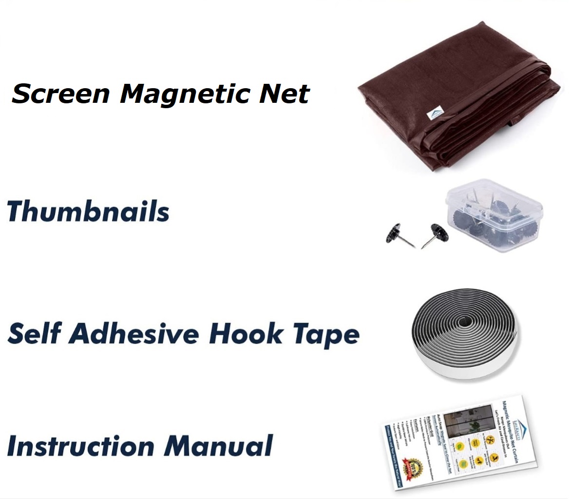 Kinaxy magnetic door net package